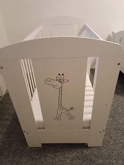 Dětská postýlka Klups Safari žirafa