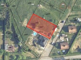 Prodej stavebního pozemku, Dolní Bousov – Zahrádky, 970 m2
