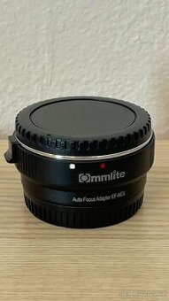 Redukce Commlite z Canon EF na Sony E Mount