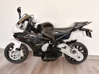 Dětská elektrická motorka BMW S1000RR – 12 V, nová baterie