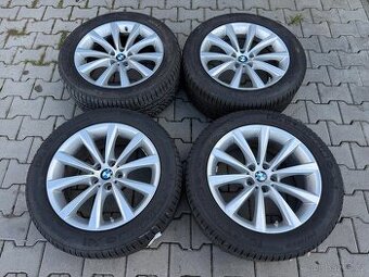 4x al kola 5x112 BMW, TPMS + pneu zimní 245/50 R18