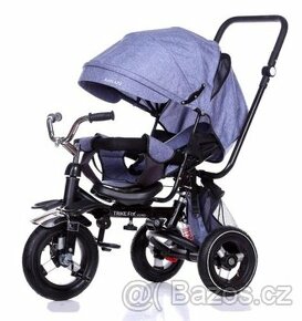 Tříkolka TRIKE FIX - šedá