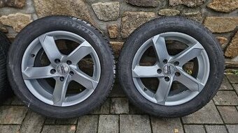Zimní sada Alu 5x112 r16 Dunlop 205/55 R16