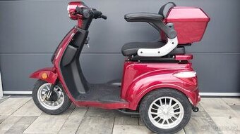 Elektrická tříkolka pro seniory s baterií 20 AH