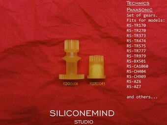 Sada ozub.kol Technics, Panasonic ( REM0043 + RDG0206)