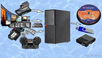 Převod (digitalizace) kazet VHS apod., skenování diapozitivů