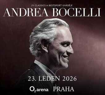 Andrea Bocelli - Praha - 23.1.2026