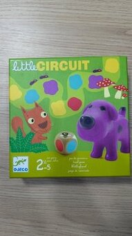 Djeco little circuit,Cestička - Stolní hra se zvířátky - pes