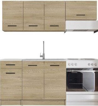 KUCHYŇSKÁ LINKA PUNO 180/ DUB CREMONA - NOVÁ