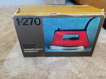 Stará retro žehlička ETA