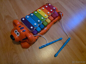 Little Tikes Tygřík klavír a xylofon