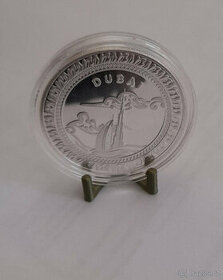 plastový stojan na mince, medaile, a jiné.