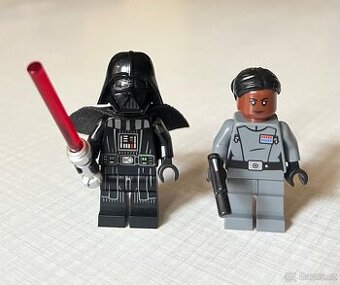 Lego minifigurky Darth Vader a Vice Admiral Sloane