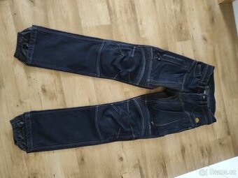 Motorkářské kevlarové kalhoty