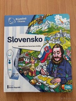 Albi Kúzelné čítanie Kniha Slovensko - slovensky