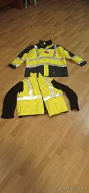 PÁNSKÁ REFLEXNÍ BUNDA LONDON, 5V1, ŽLUTO-MODRÁ