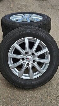 Alu kola 5x114,3 R15 – Toyota, Honda + pneu Bridge