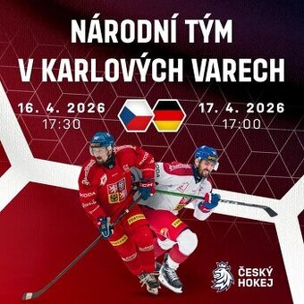 Česko - Německo (hokej Karlovy Vary)
