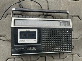 Radiomagnetofon Panasonic historicke funkcni - 1