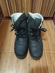 Zimní boty Rieker tmavě šedé, vel. 41