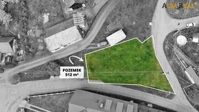 Stavební pozemek o výměře 512 m2 ve Vlkově u Letovic urče...