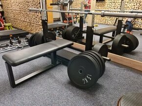 Profi benchpress lavice se stupínkem pro sparinga - nová