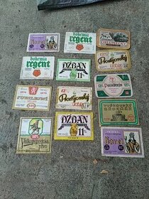 Staré pivní etikety