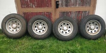 Pneu + disky 16" Toyota Land Cruiser 90,95