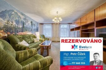 Prodej velkého bytu  3+1 v Rudníku