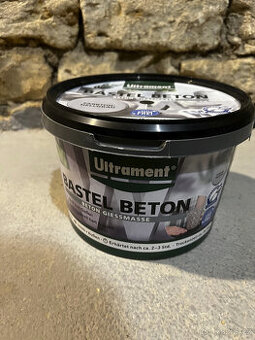 Ultrament Řemeslný beton šedý - zbytek cca 1,5 Kg