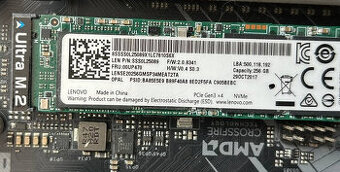 2x M.2 NVMe SSD 256GB – Lenovo LENSE20256GMSP34MEAT2TA - 1