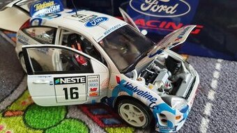 Ford Focus wrc 1:18 rally rarita Petter Solberg, Action