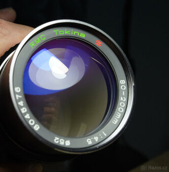 RMC Tokina 80–200mm f/4.5 pro kinofilmový Olympus OM
