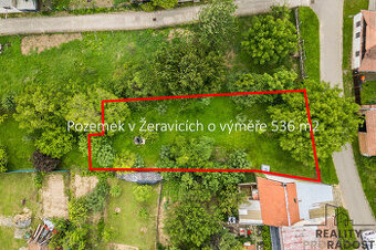 Prodej stavebního pozemku v Žeravicích