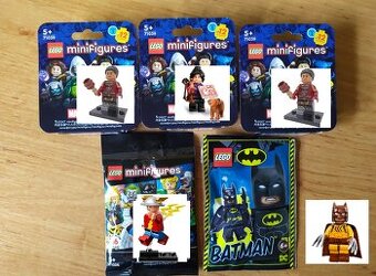 Lego minifigurky Batman + Marvel