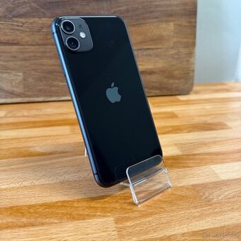 iPhone 11 64GB, černý (12 měsíců záruka)