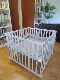 kindsgard ohrádka lobeland bílá