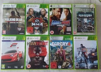 Hry na xbox 360