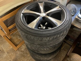4x letní pneu 225/40 ZR 18W XL + disky, litá kola