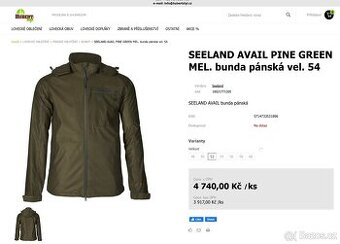 Panska bunda s membranou Sealand Avali