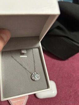 Náhrdelník 1ct moissanite