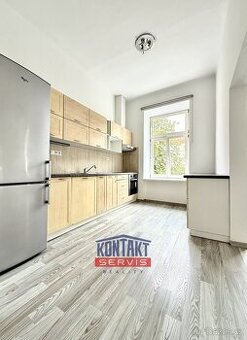 Pronájem prostorného a prosvětleného bytu 3+1 90 m2 v centru
