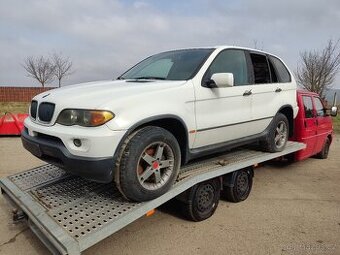 BMW x5 e53 facelift 3.0d 160kw veškeré náhradní díly