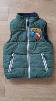 Zimní zateplená vesta vel. 86