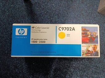 Originální toner HP C9702A (HP121A) žlutý 4000 stran