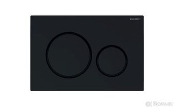 WC tlačítko Geberit Sigma20 plast černá 115.882.DW.1