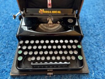 Starožitný psací stroj Mirsa Ideal