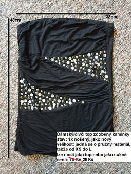 Dámské oblečení (trička,tílka,topy,košile) a pyžama - sleva