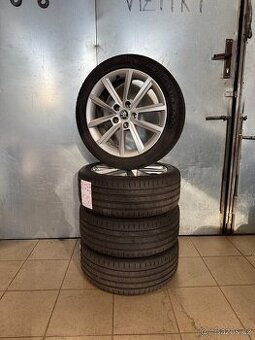 Alu kola TERON R17 5x112 ET49 + letní pneu 225/45 R17 - 1