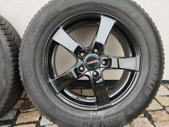 ALU Dezent 5x114,3 r16x6,5j ET 48, 215/65/16 Zimní